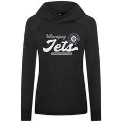 Winnipeg Jets Levelwear Women's Slender Monument Raglan Pullover Hoodie