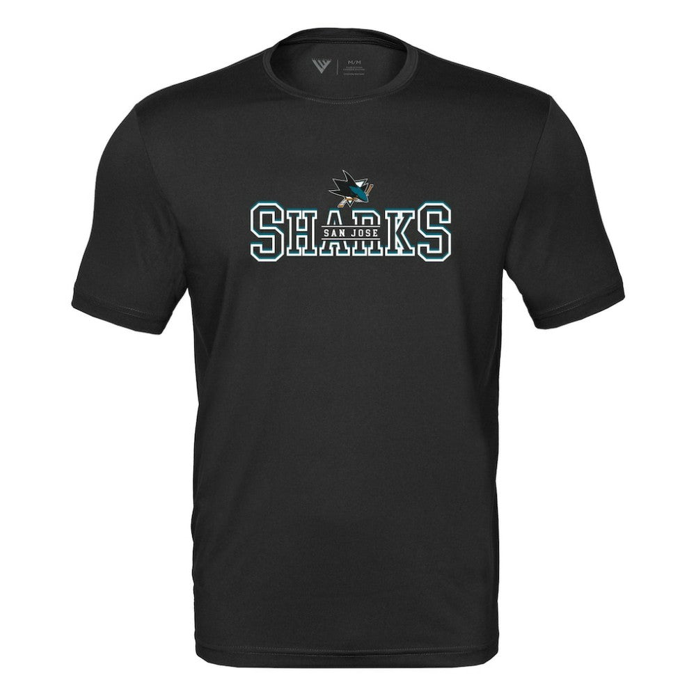 San Jose Sharks Levelwear Anthem Journey Performance T-Shirt