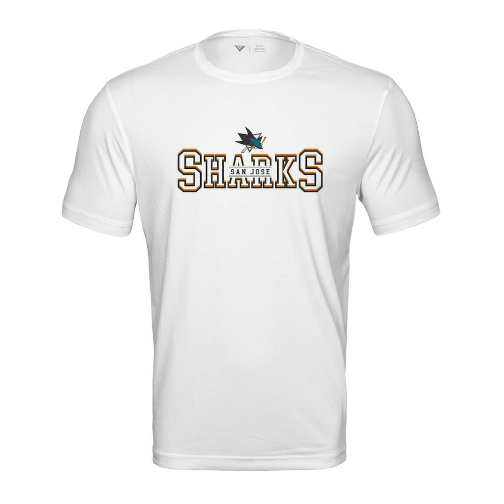 San Jose Sharks Levelwear Anthem Journey Performance T-Shirt