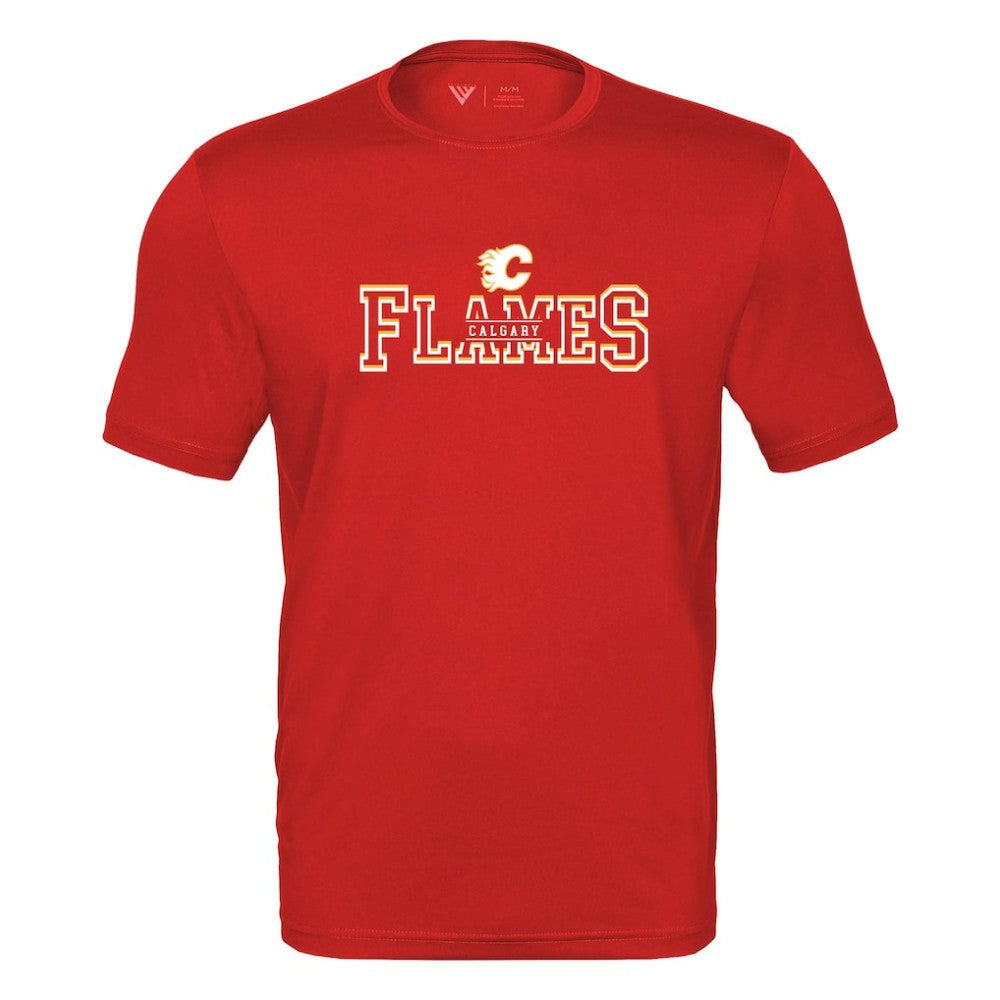 Calgary Flames Levelwear Anthem Journey Performance T-Shirt