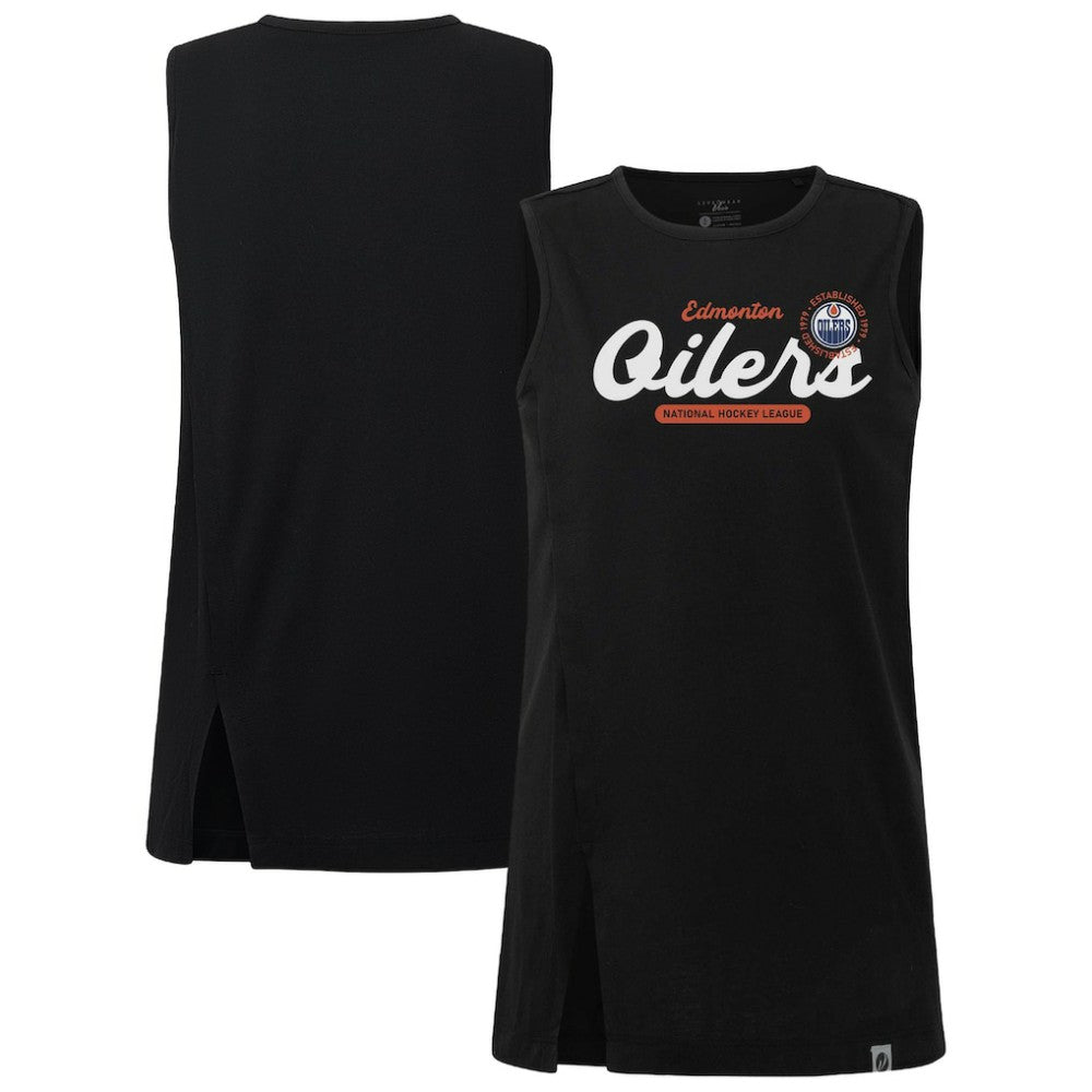 Edmonton Oilers Levelwear Women's Influx Monument Tank Top