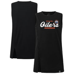 Edmonton Oilers Levelwear Women's Influx Monument Tank Top