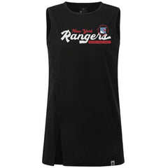 New York Rangers Levelwear Women's Influx Monument Tank Top