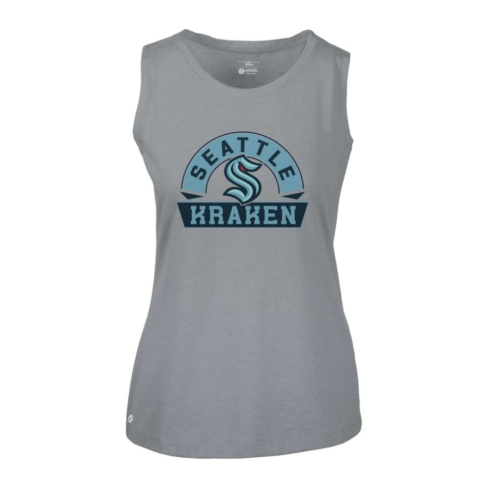Seattle Kraken Levelwear Women's Macy Banner Arch Tank Top