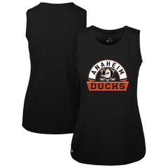 Anaheim Ducks Levelwear Women's Macy Banner Arch Tank Top