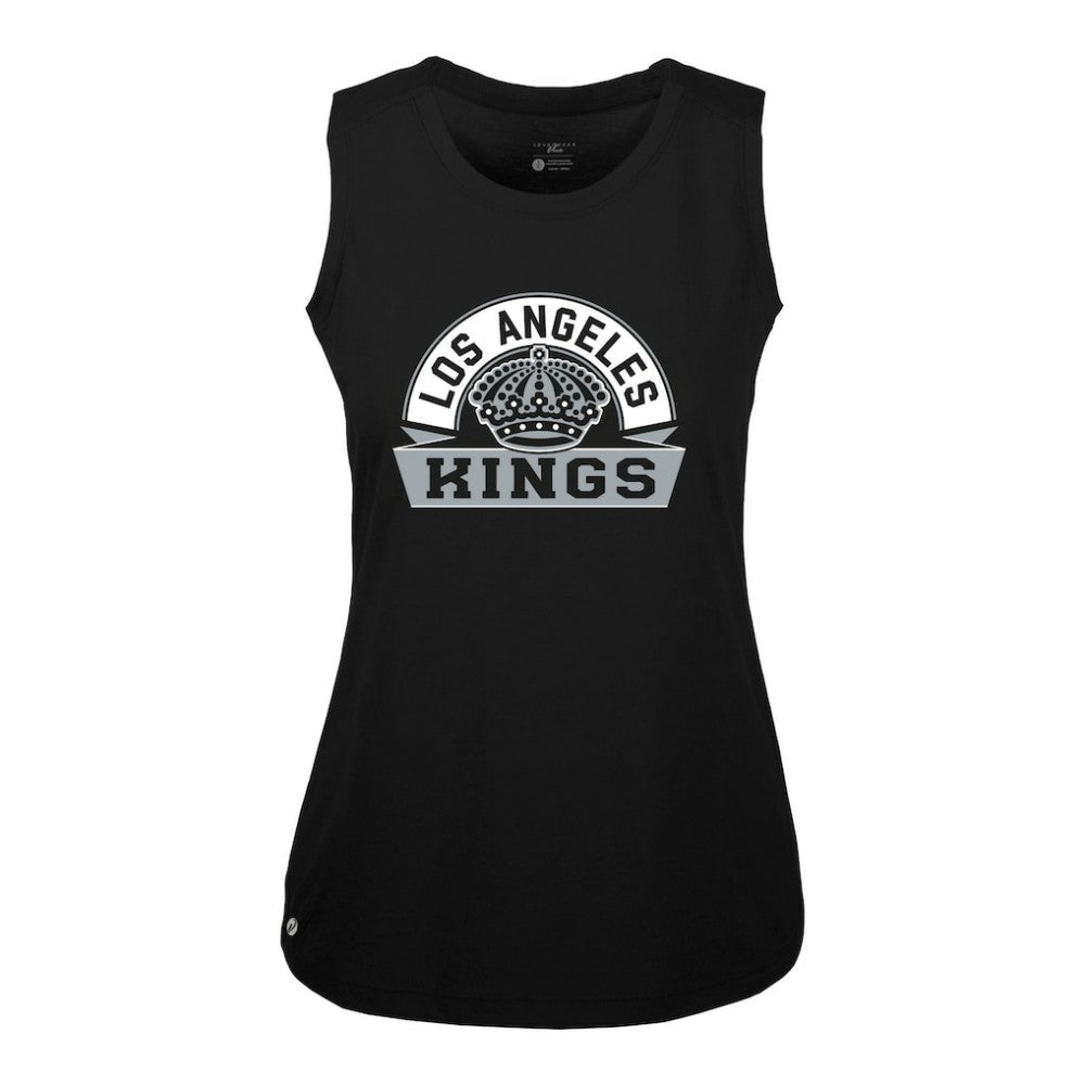 Los Angeles Kings Levelwear Women's Macy Banner Arch Tank Top