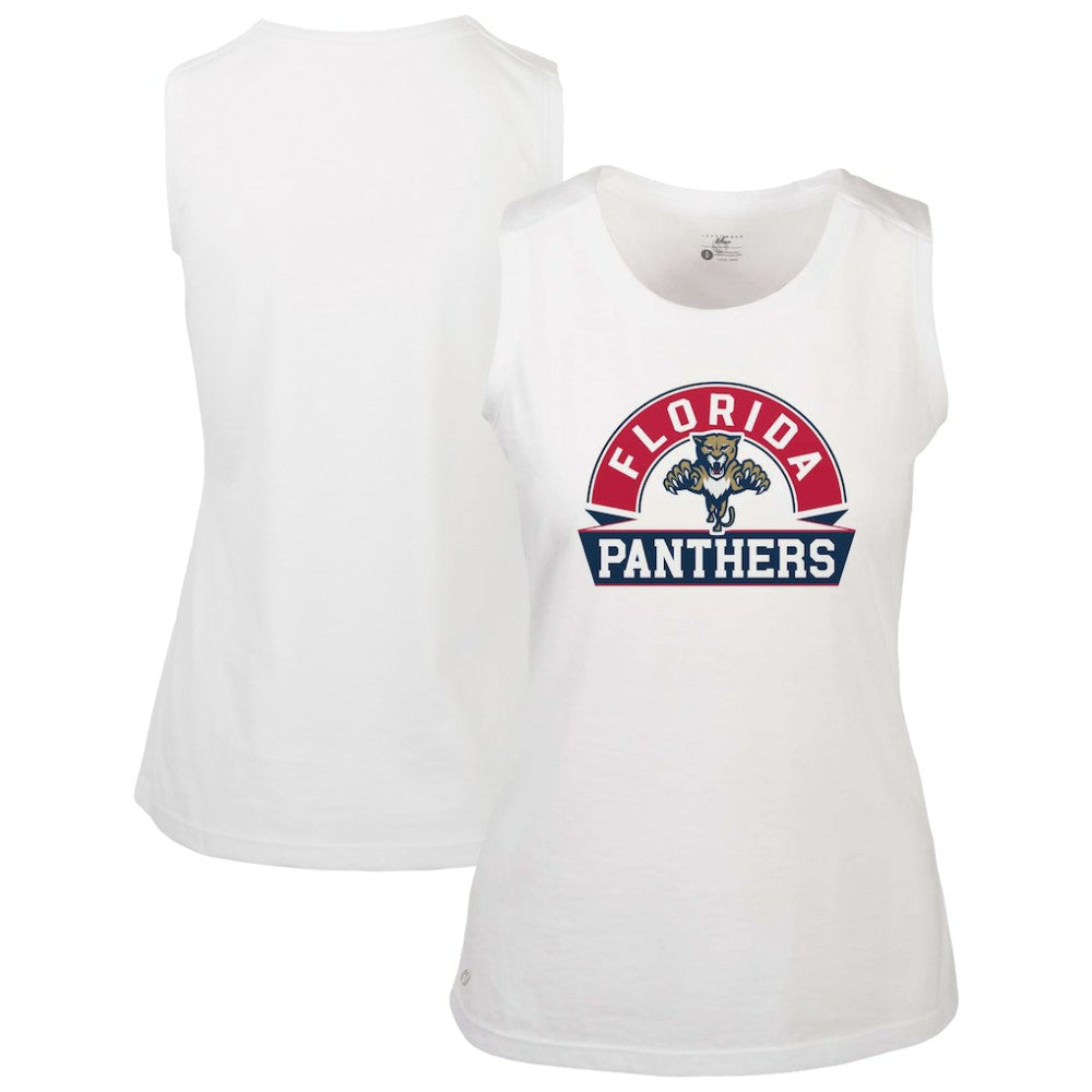 Florida Panthers Levelwear Women's Macy Banner Arch Tank Top
