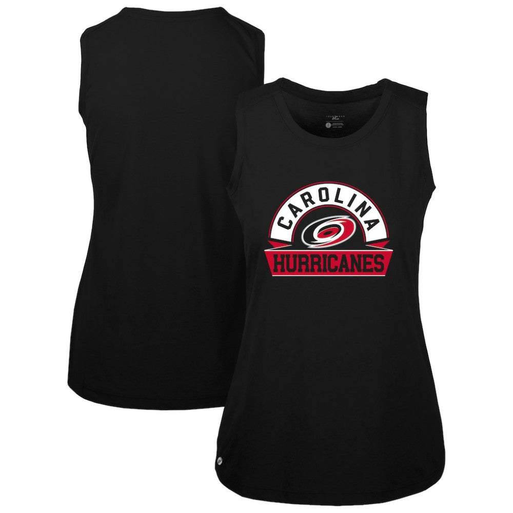 Carolina Hurricanes Levelwear Women's Macy Banner Arch Tank Top