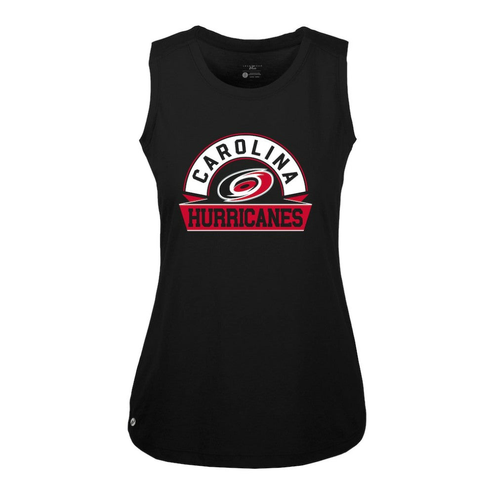 Carolina Hurricanes Levelwear Women's Macy Banner Arch Tank Top