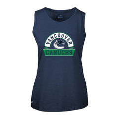 Vancouver Canucks Levelwear Women's Macy Banner Arch Tank Top