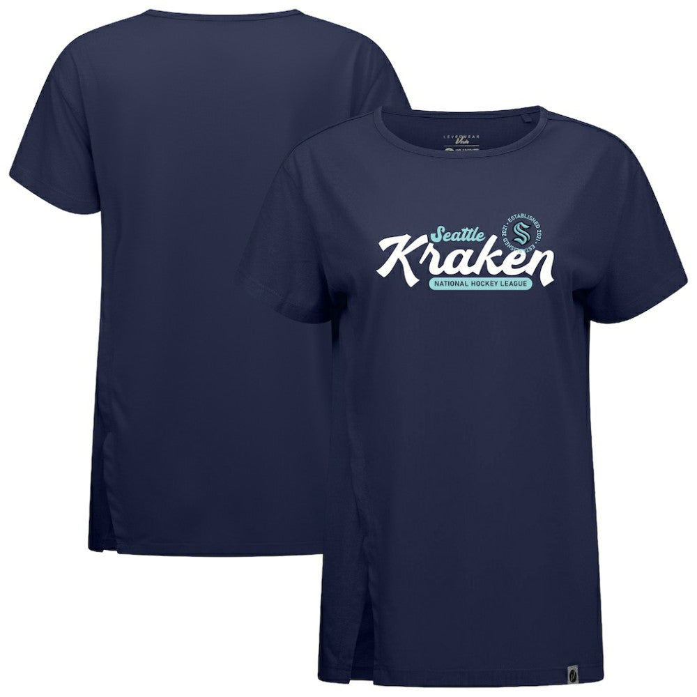 Seattle Kraken Levelwear Women's Influx Monument T-Shirt