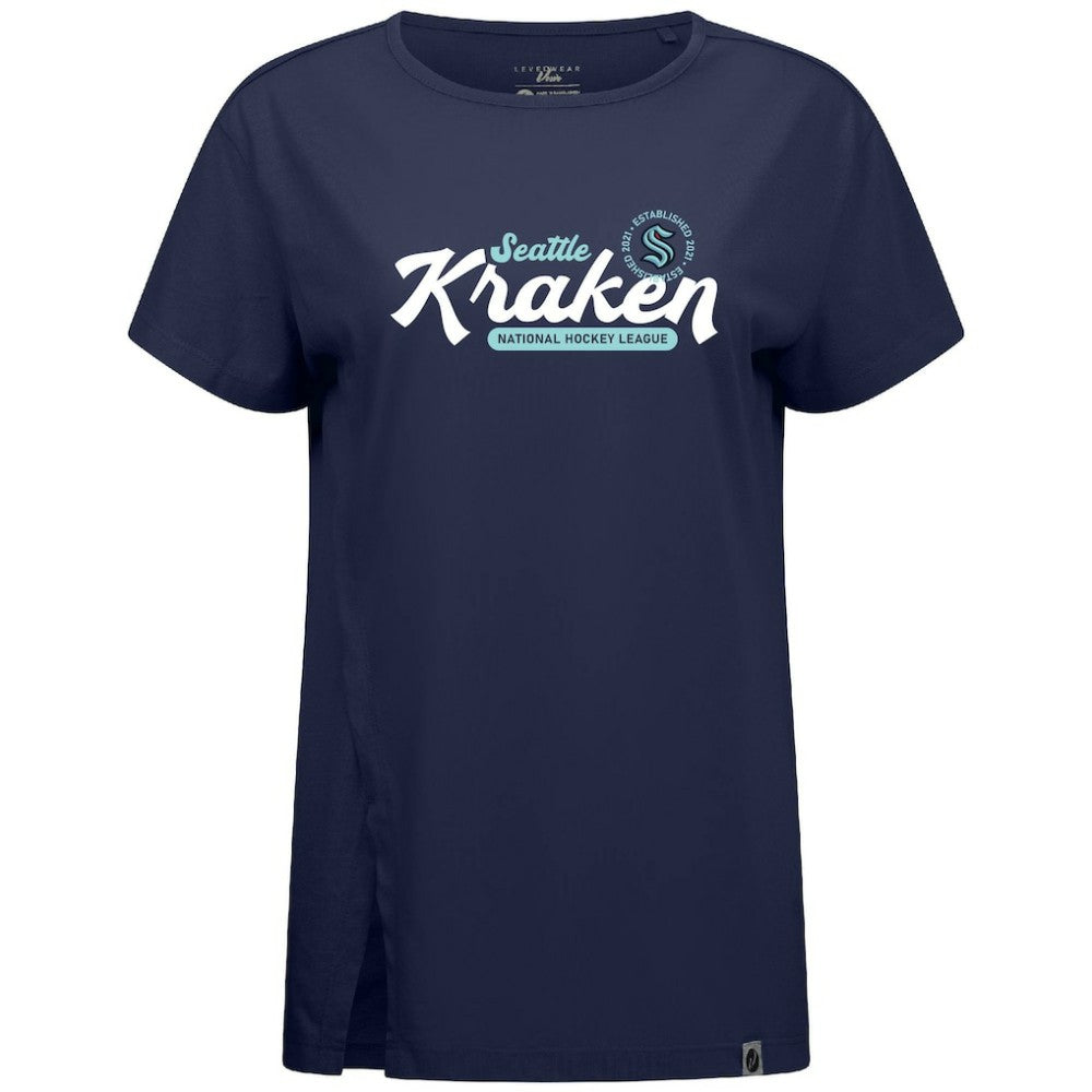 Seattle Kraken Levelwear Women's Influx Monument T-Shirt