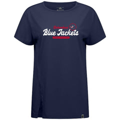 Columbus Blue Jackets Levelwear Women's Influx Monument T-Shirt