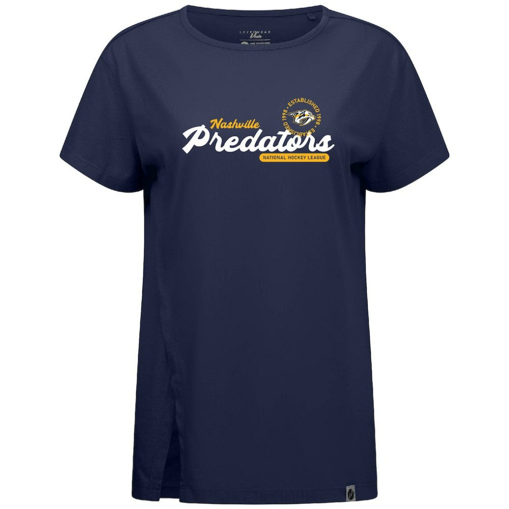 Nashville Predators Levelwear Women's Influx Monument T-Shirt