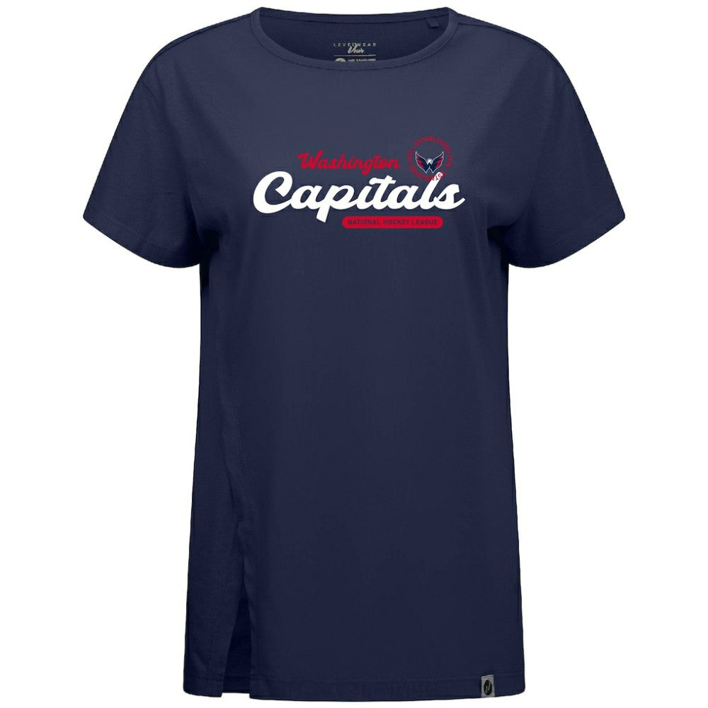 Washington Capitals Levelwear Women's Influx Monument T-Shirt