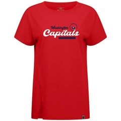 Washington Capitals Levelwear Women's Influx Monument T-Shirt