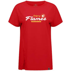 Calgary Flames Levelwear Women's Influx Monument T-Shirt