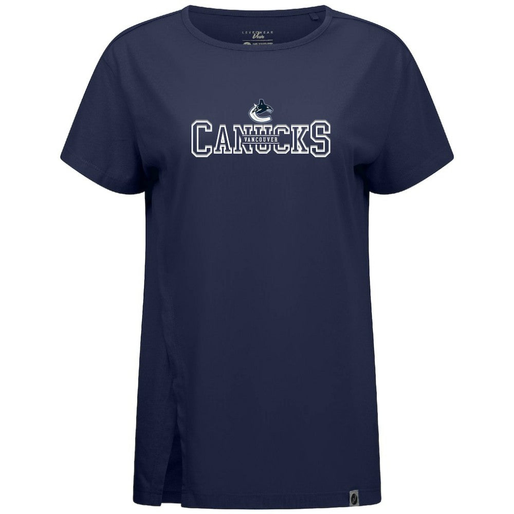 Vancouver Canucks Levelwear Women's Influx Journey T-Shirt