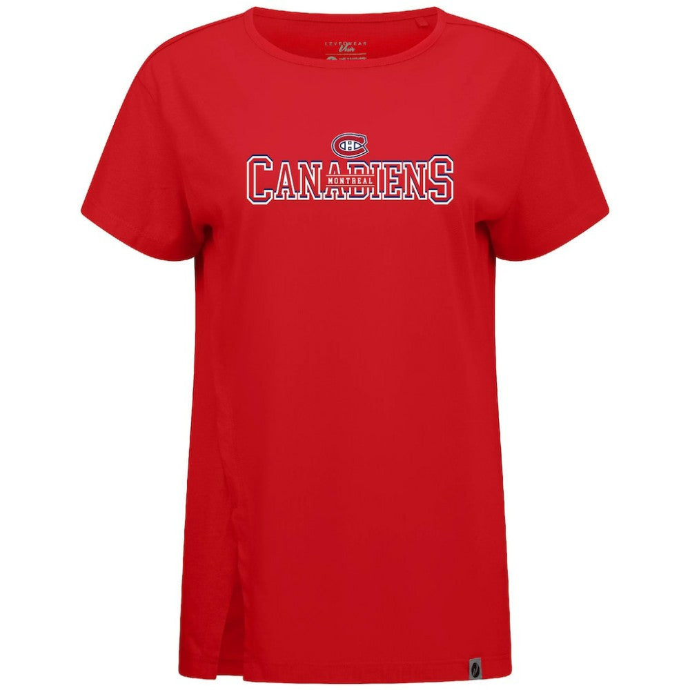 Montreal Canadiens Levelwear Women's Influx Journey T-Shirt