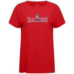 New York Rangers Levelwear Women's Influx Journey T-Shirt
