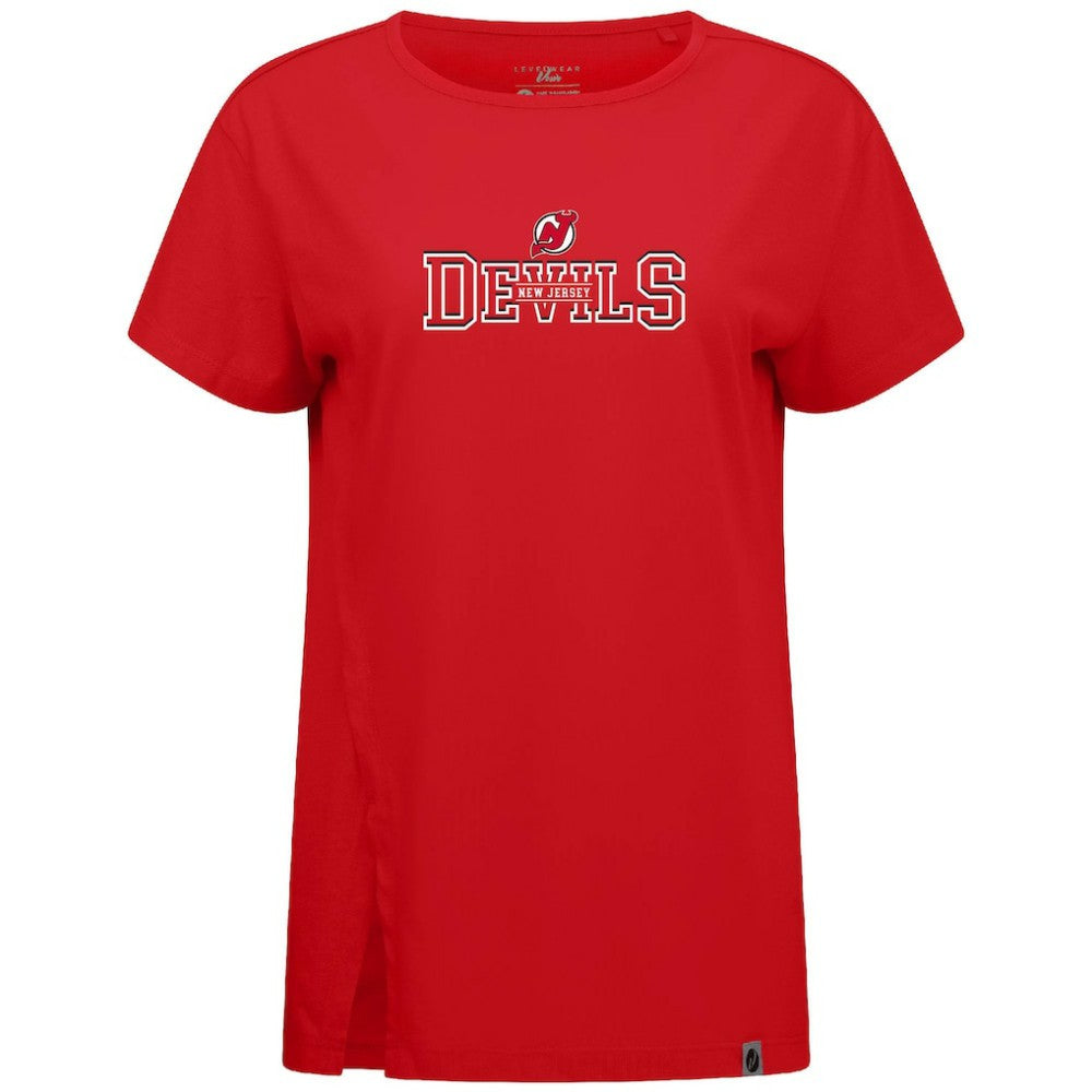 New Jersey Devils Levelwear Women's Influx Journey T-Shirt