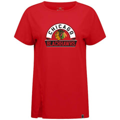 Chicago Blackhawks Levelwear Women's Influx Banner Arch T-Shirt