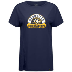 Nashville Predators Levelwear Women's Influx Banner Arch T-Shirt