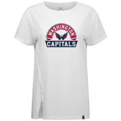 Washington Capitals Levelwear Women's Influx Banner Arch T-Shirt