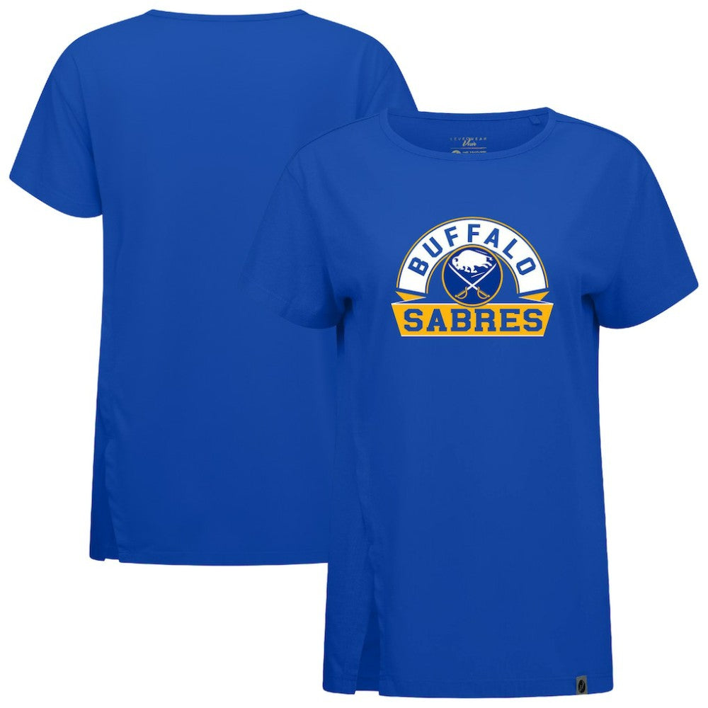 Buffalo Sabres Levelwear Women's Influx Banner Arch T-Shirt
