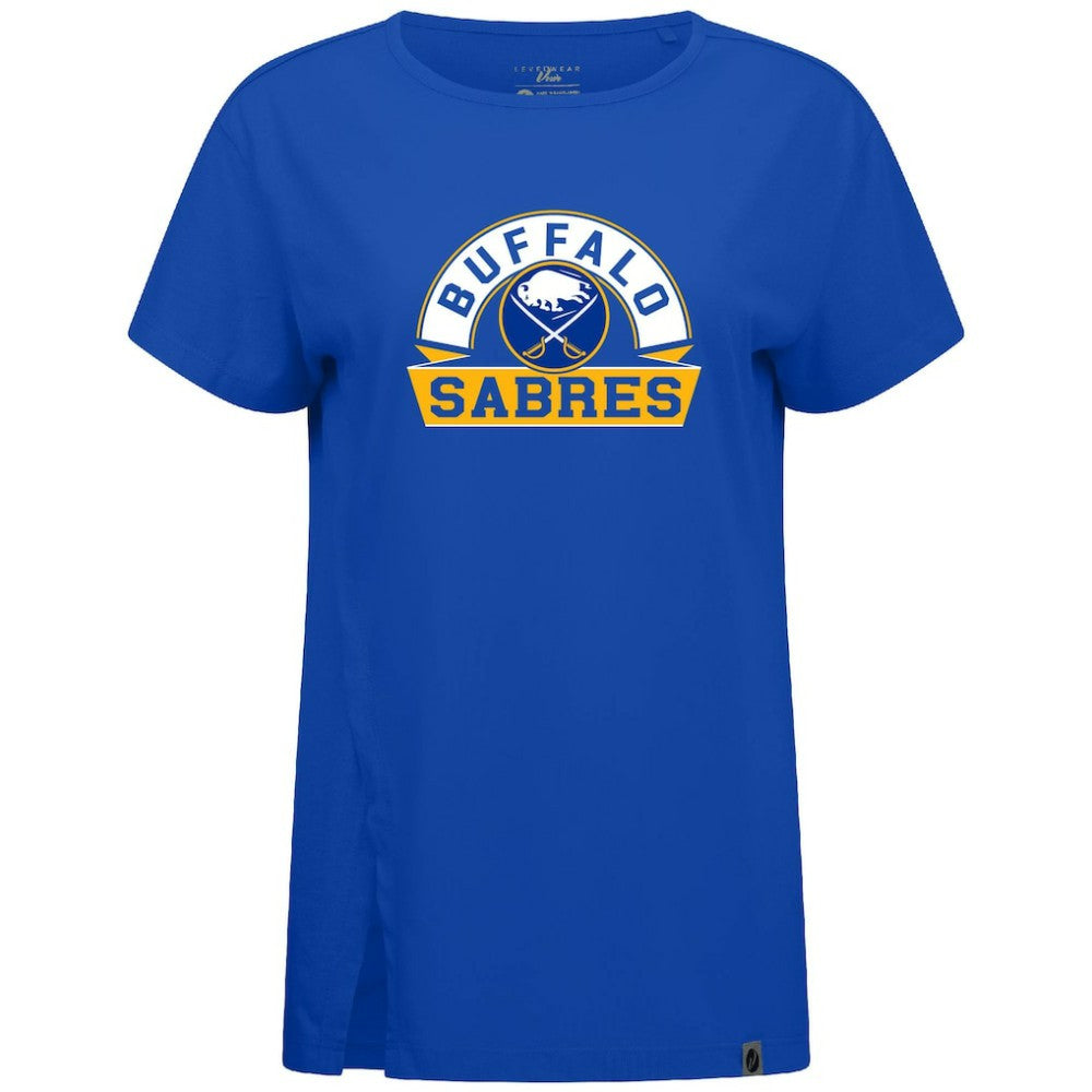 Buffalo Sabres Levelwear Women's Influx Banner Arch T-Shirt