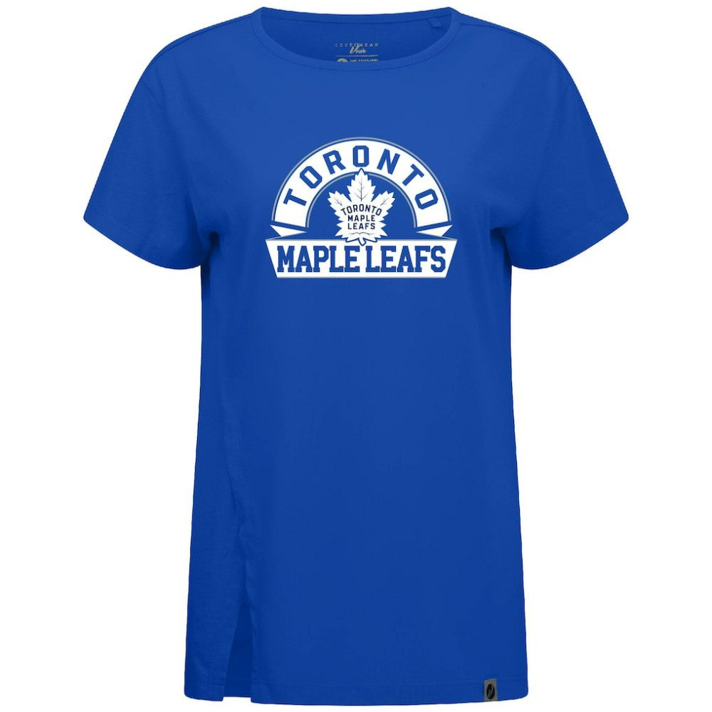 Toronto Maple Leafs Levelwear Women's Influx Banner Arch T-Shirt