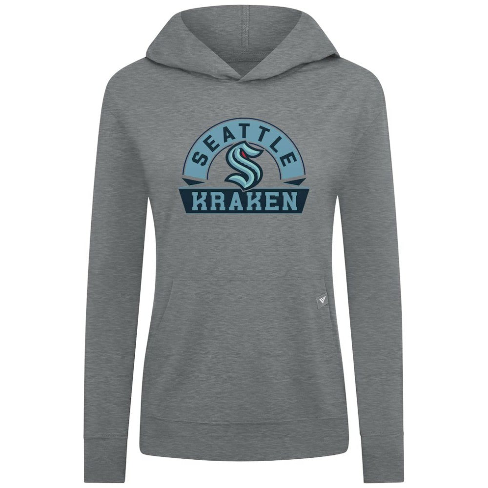 Seattle Kraken Levelwear Women's Relay Banner Arch Pullover Hoodie