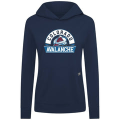 Colorado Avalanche Levelwear Women's Relay Banner Arch Pullover Hoodie