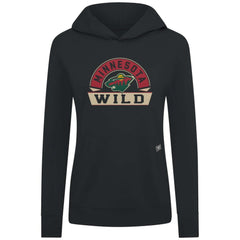 Minnesota Wild Levelwear Women's Relay Banner Arch Pullover Hoodie