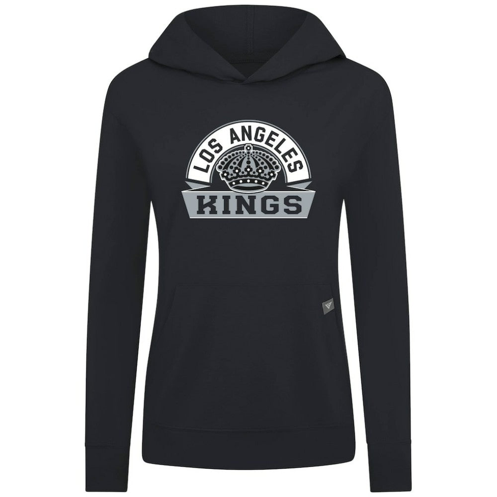 Los Angeles Kings Levelwear Women's Relay Banner Arch Pullover Hoodie