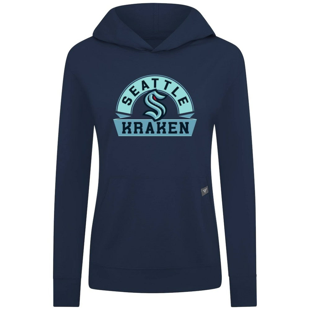 Seattle Kraken Levelwear Women's Relay Banner Arch Pullover Hoodie