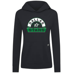Dallas Stars Levelwear Women's Relay Banner Arch Pullover Hoodie