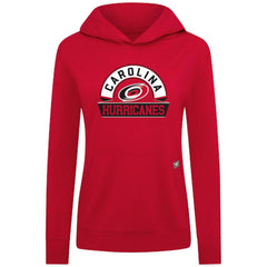 Carolina Hurricanes Levelwear Women's Relay Banner Arch Pullover Hoodie