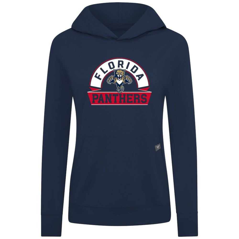 Florida Panthers Levelwear Women's Relay Banner Arch Pullover Hoodie