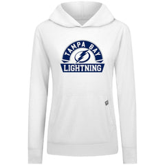 Tampa Bay Lightning Levelwear Women's Relay Banner Arch Pullover Hoodie