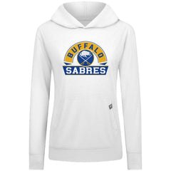 Buffalo Sabres Levelwear Women's Relay Banner Arch Pullover Hoodie