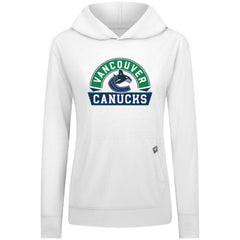 Vancouver Canucks Levelwear Women's Relay Banner Arch Pullover Hoodie