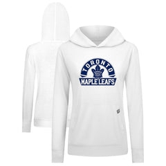 Toronto Maple Leafs Levelwear Women's Relay Banner Arch Pullover Hoodie