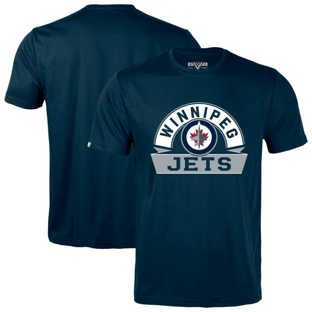 Winnipeg Jets Levelwear Richmond Banner Arch T-Shirt