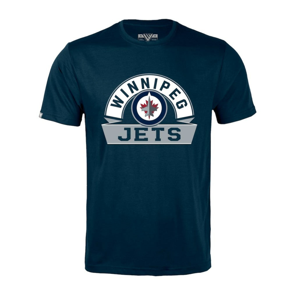 Winnipeg Jets Levelwear Richmond Banner Arch T-Shirt