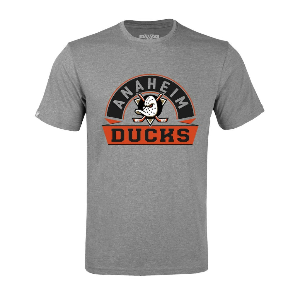 Anaheim Ducks Levelwear Richmond Banner Arch T-Shirt