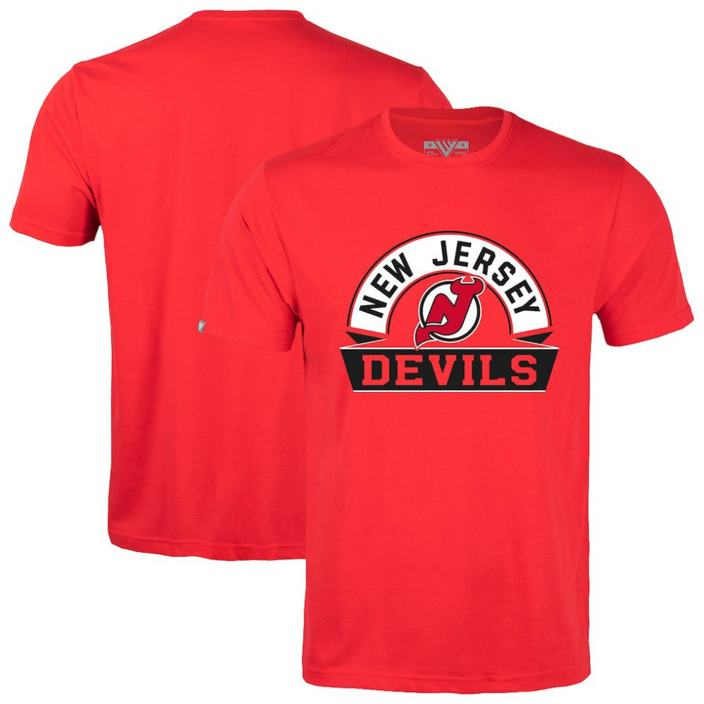 New Jersey Devils Levelwear Richmond Banner Arch T-Shirt