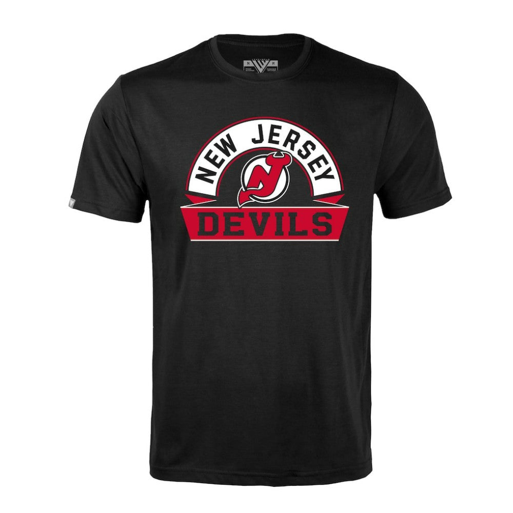 New Jersey Devils Levelwear Richmond Banner Arch T-Shirt