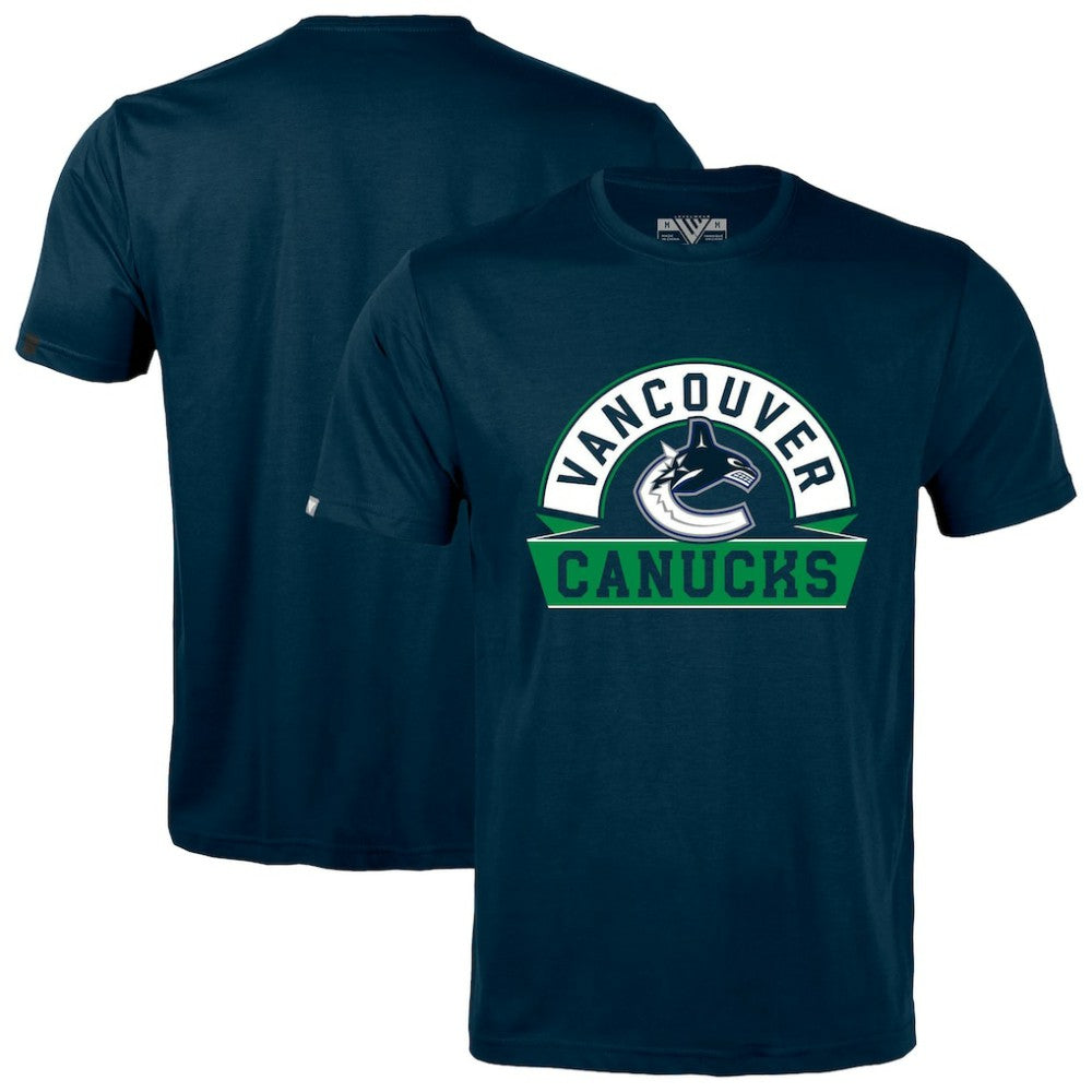 Vancouver Canucks Levelwear Richmond Banner Arch T-Shirt