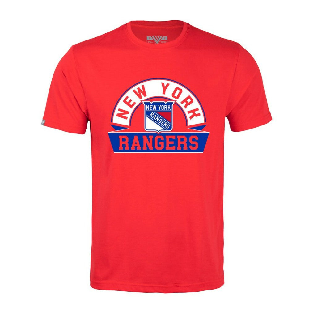 New York Rangers Levelwear Richmond Banner Arch T-Shirt